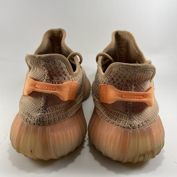 Adidas Yeezy Boost 350 V2 'Clay' Men's Size 12 Comfort Sneakers EG7490 Orange - Picture 5 of 9